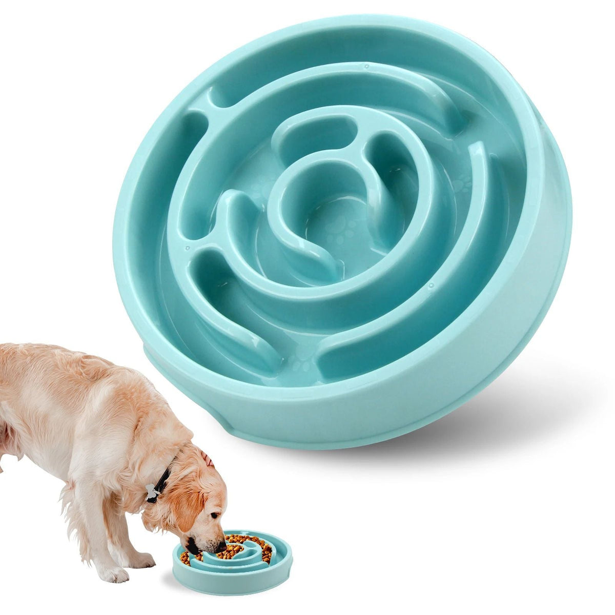 Non Slip Slow Feeder Bowl For Dogs Puppies