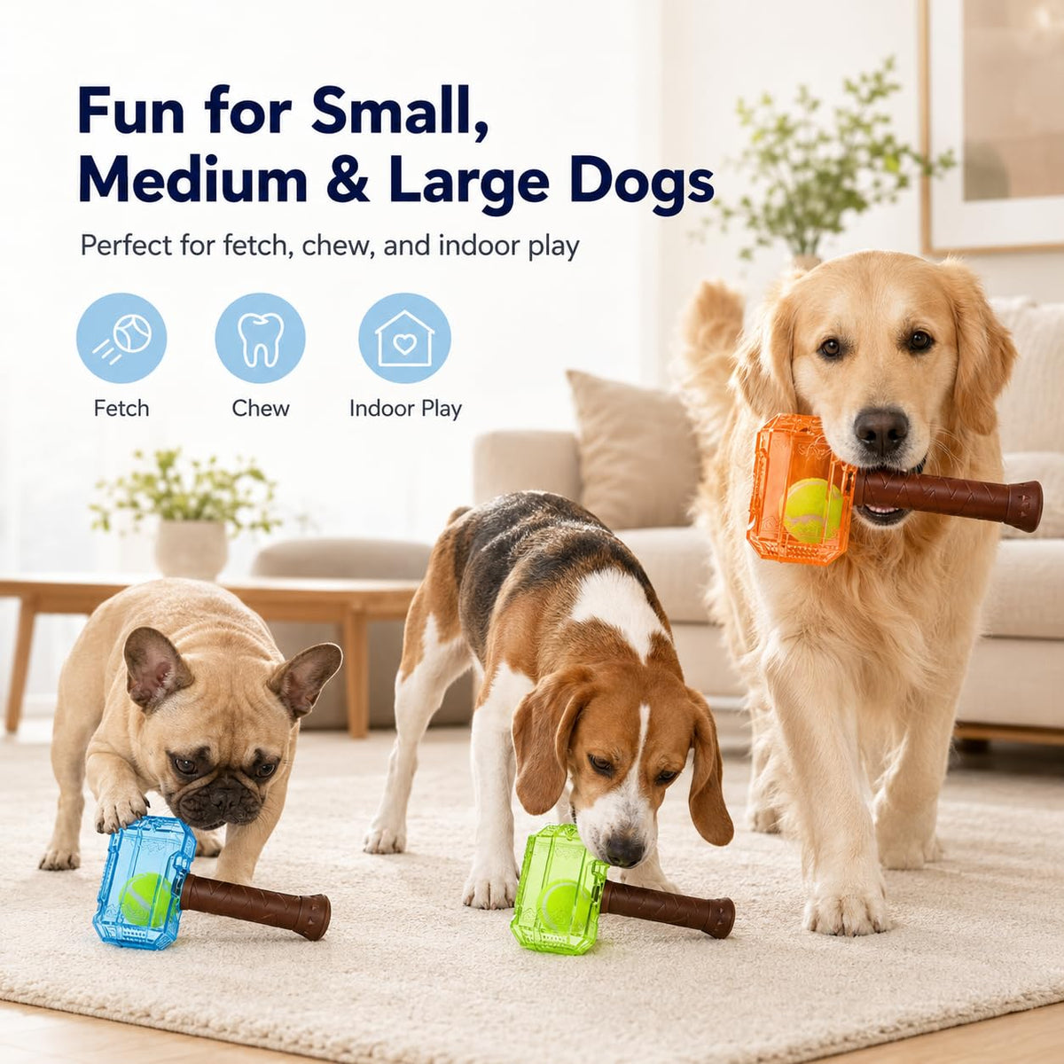 Tennis Ball Bottle Interactive Chew Toy For Dogs
