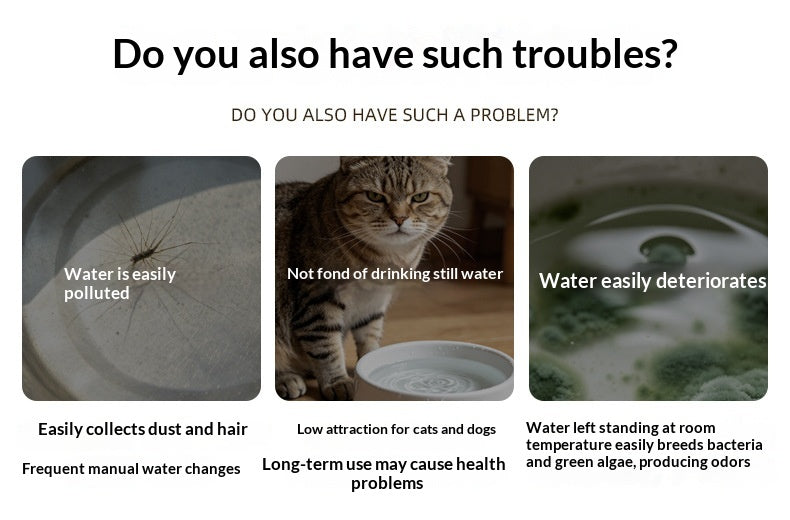Wireless Smart Sensor Automatic Pet Water Fountain