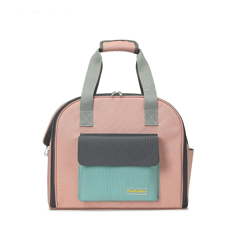Foldable Pet Travel Backpack With Pull Rod Wheels