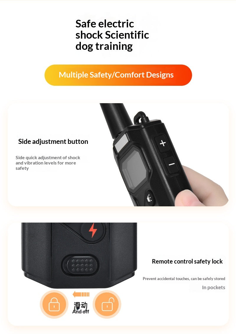 Smart Remote Dog Training Collar With Vibration Control