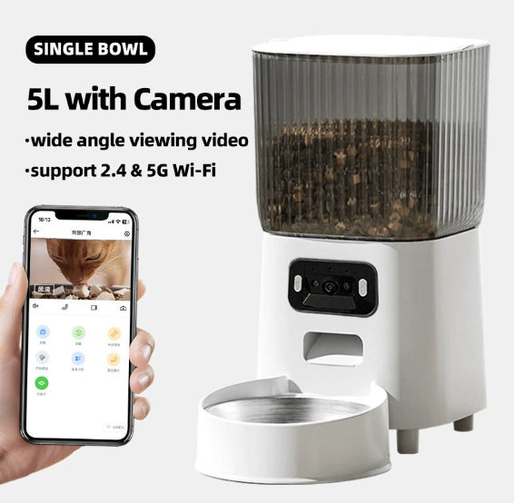 5L Automatic Pet Feeder For Cats And Dogs