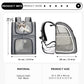 Large Ventilated Pet Backpack Carrier For Outdoor Travel
