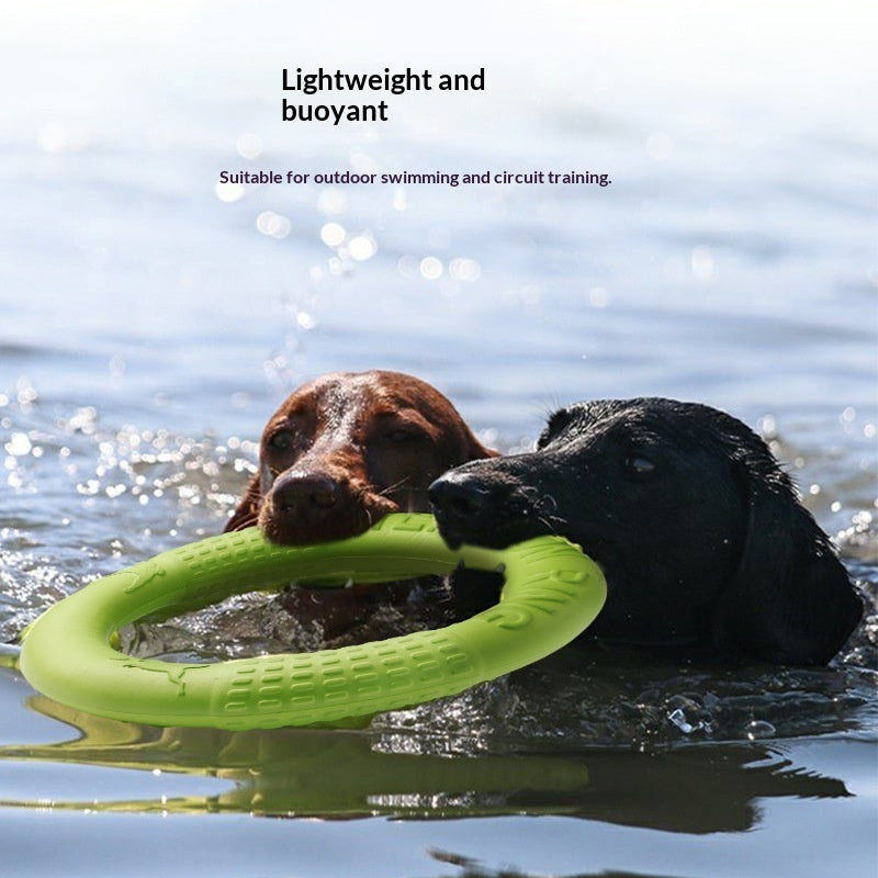 Soft Nip Resistant Pull Ring Flying Disc Dog