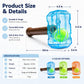 Tennis Ball Bottle Interactive Chew Toy For Dogs