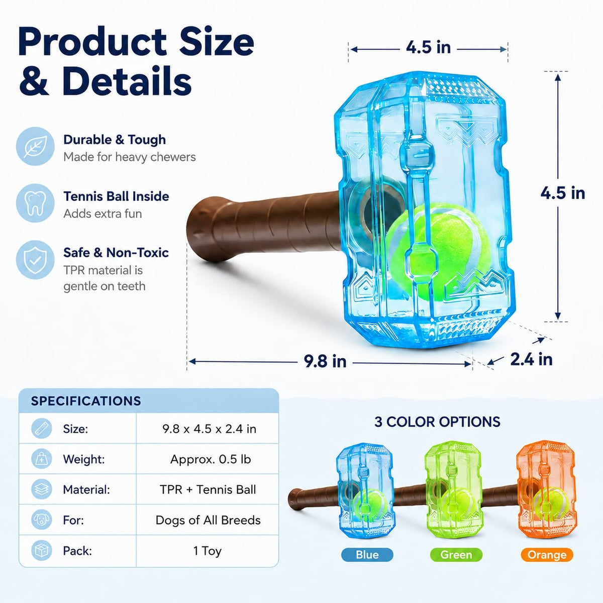 Tennis Ball Bottle Interactive Chew Toy For Dogs