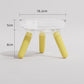 Transparent Glass Cat Dog Feeding Water Bowl