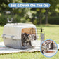 Airline Approved Pet Carrier With Secure Wire Doors