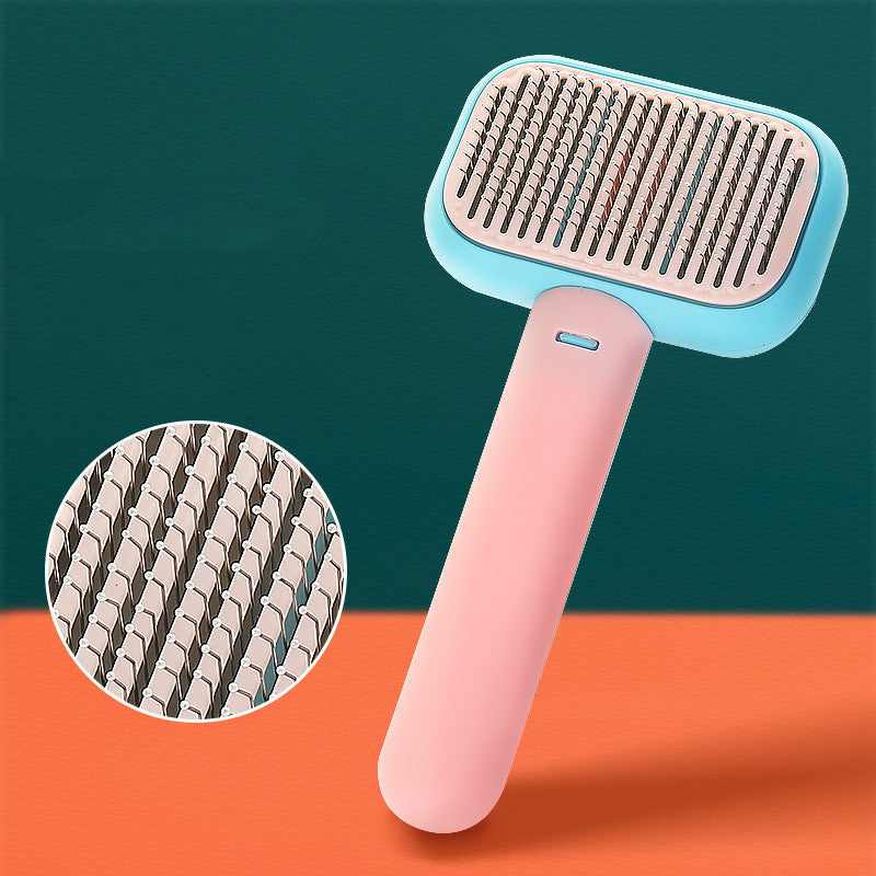 Stainless Steel Cat Dog Hair Massage Grooming Comb