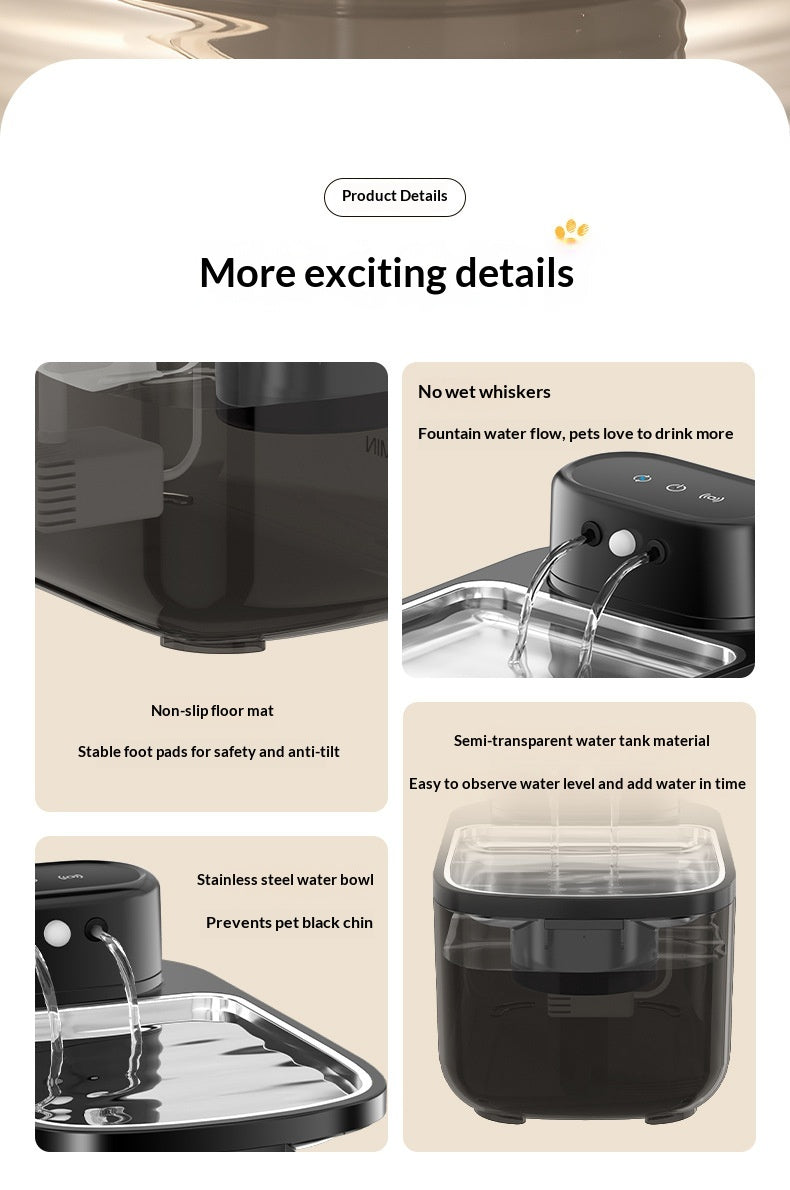 Wireless Smart Sensor Automatic Pet Water Fountain