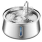 Large Capacity Stainless Steel Pet Water Dispenser Cats