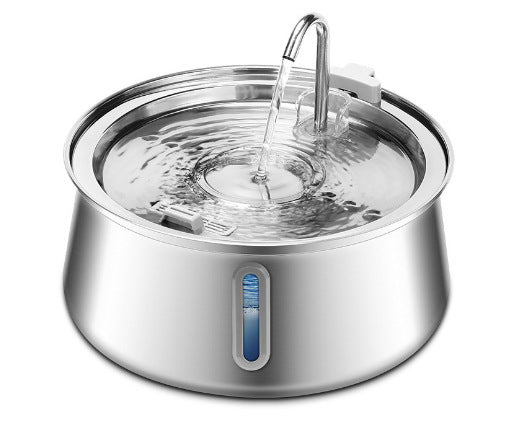 Large Capacity Stainless Steel Pet Water Dispenser Cats