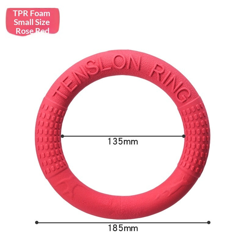 Soft Nip Resistant Pull Ring Flying Disc Dog