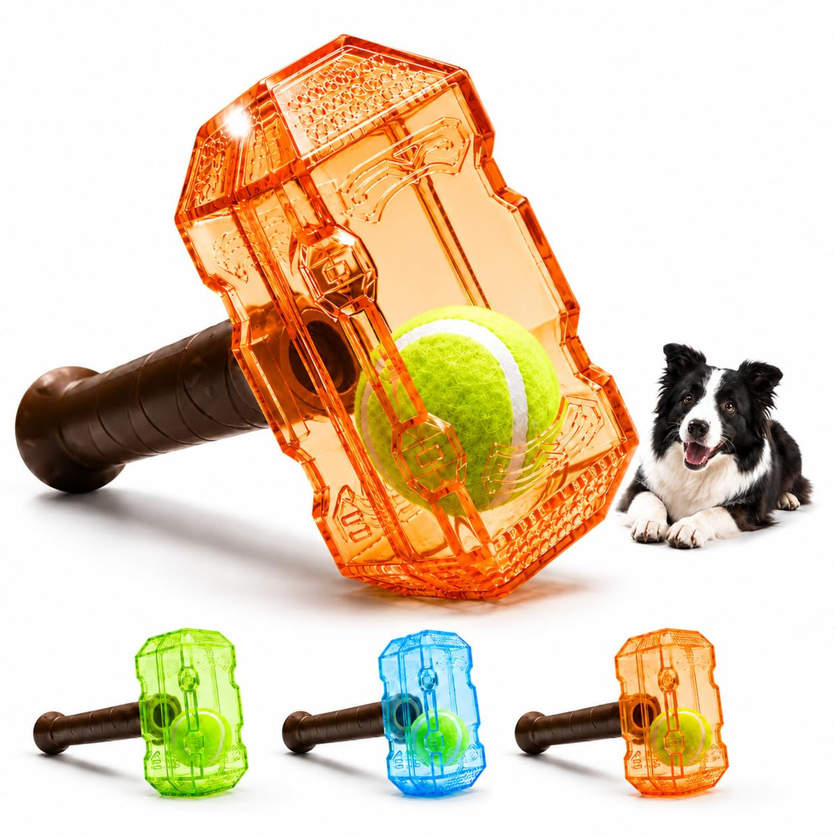 Tennis Ball Bottle Interactive Chew Toy For Dogs
