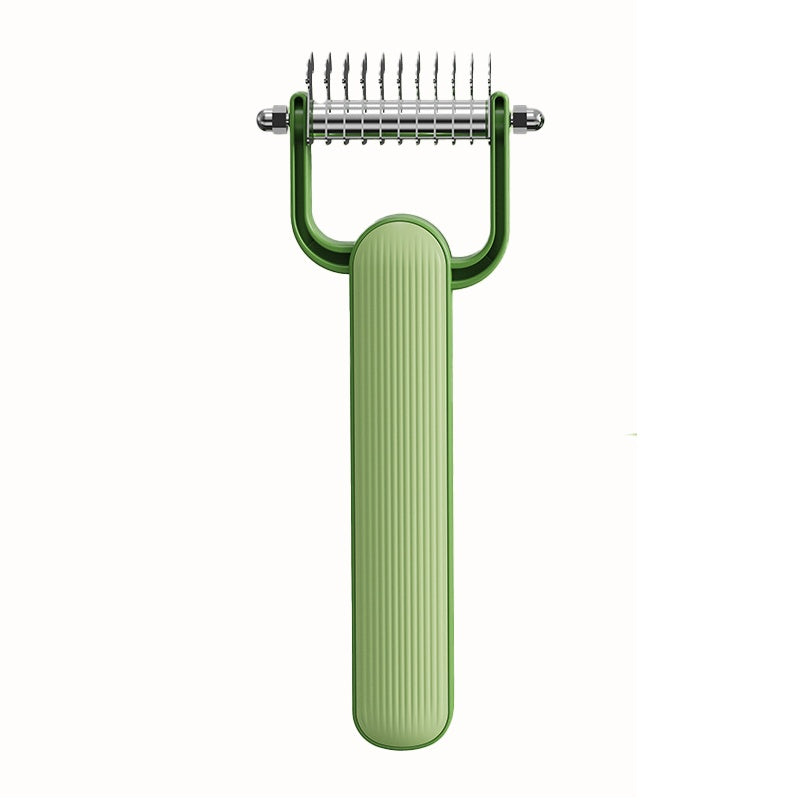 Double Sided Dematting Comb For Thick Coat Pets