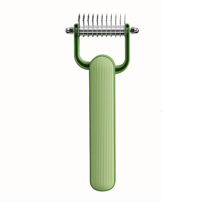 Double Sided Dematting Comb For Thick Coat Pets