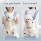 Breathable Pet Carrier Backpack With Adjustable Chest Harness